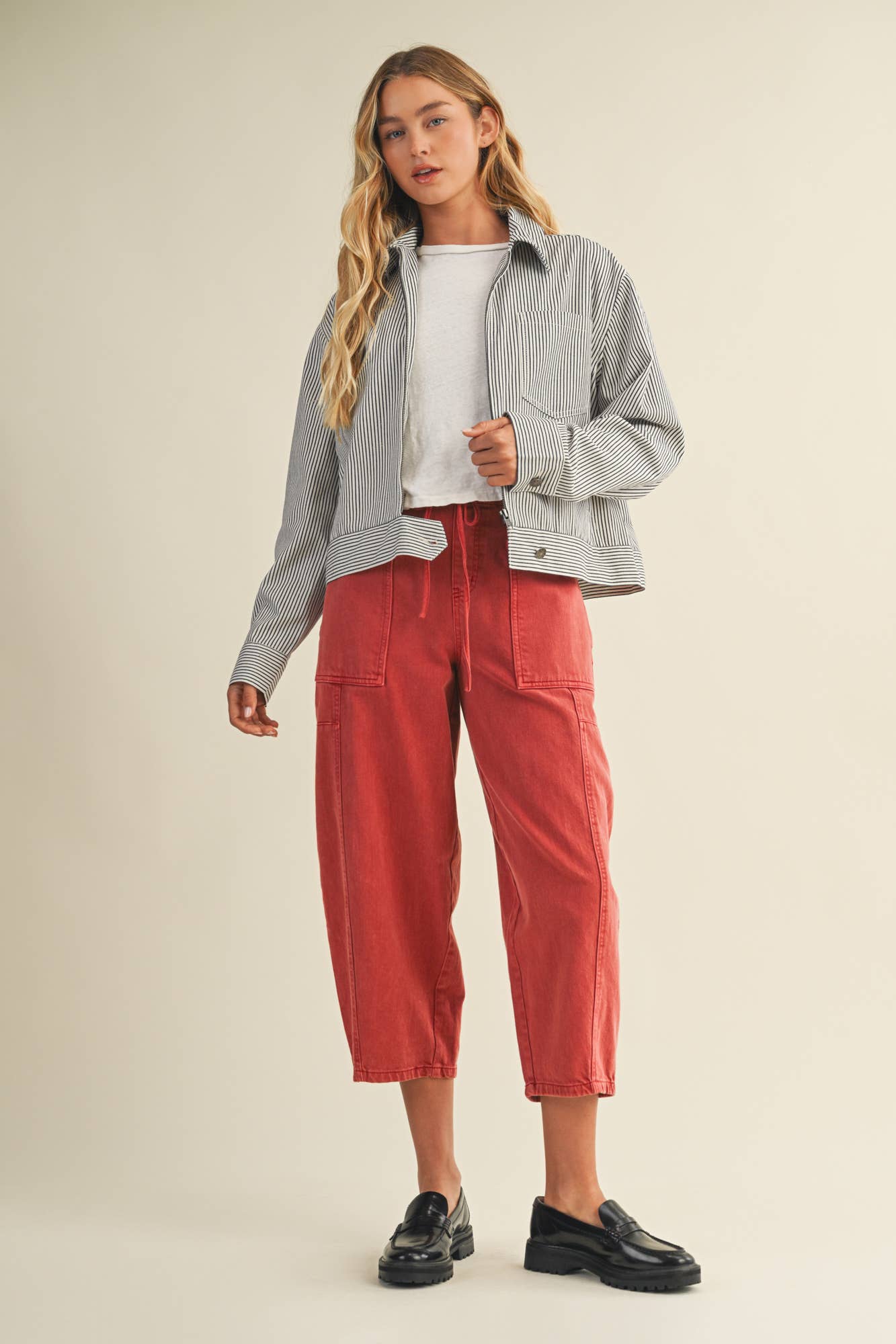 PATCH POCKET ZIP-UP JACKET