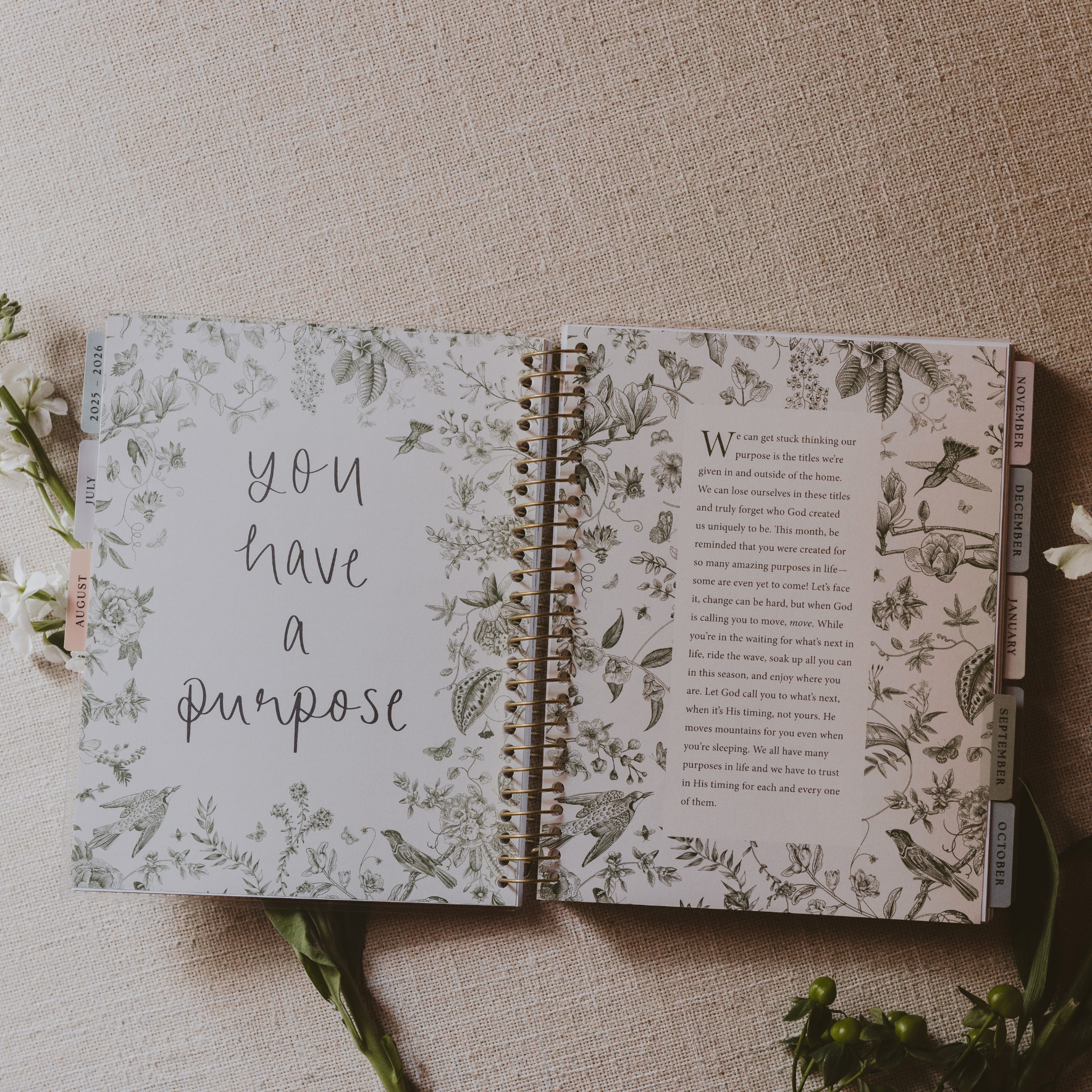 *NEW* You Have A Purpose 2025-2026 18 Month Planner
