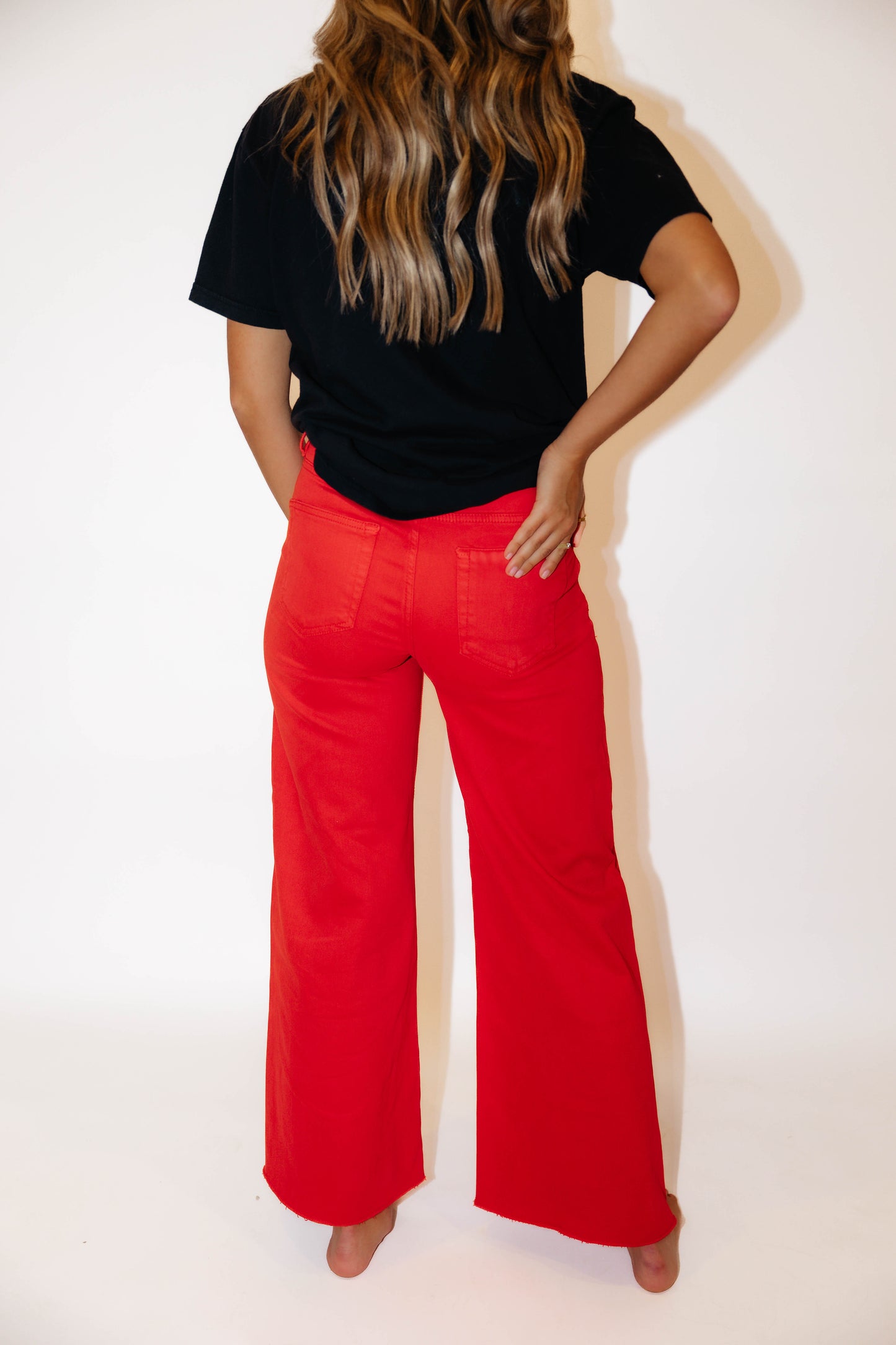 RED CAROLINE JEANS