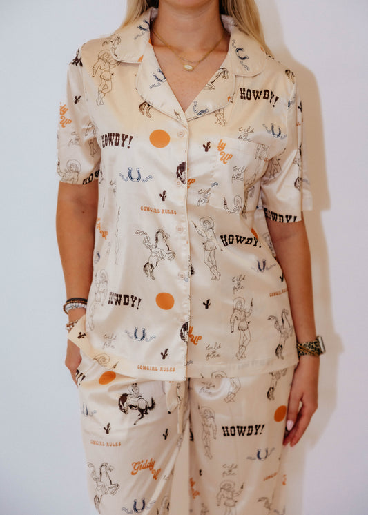giddy up cowgirl Pjs