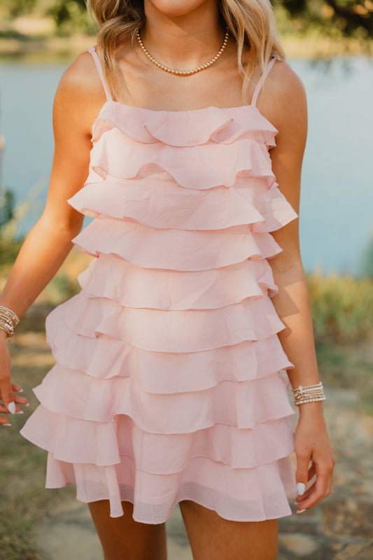 pink tide dress