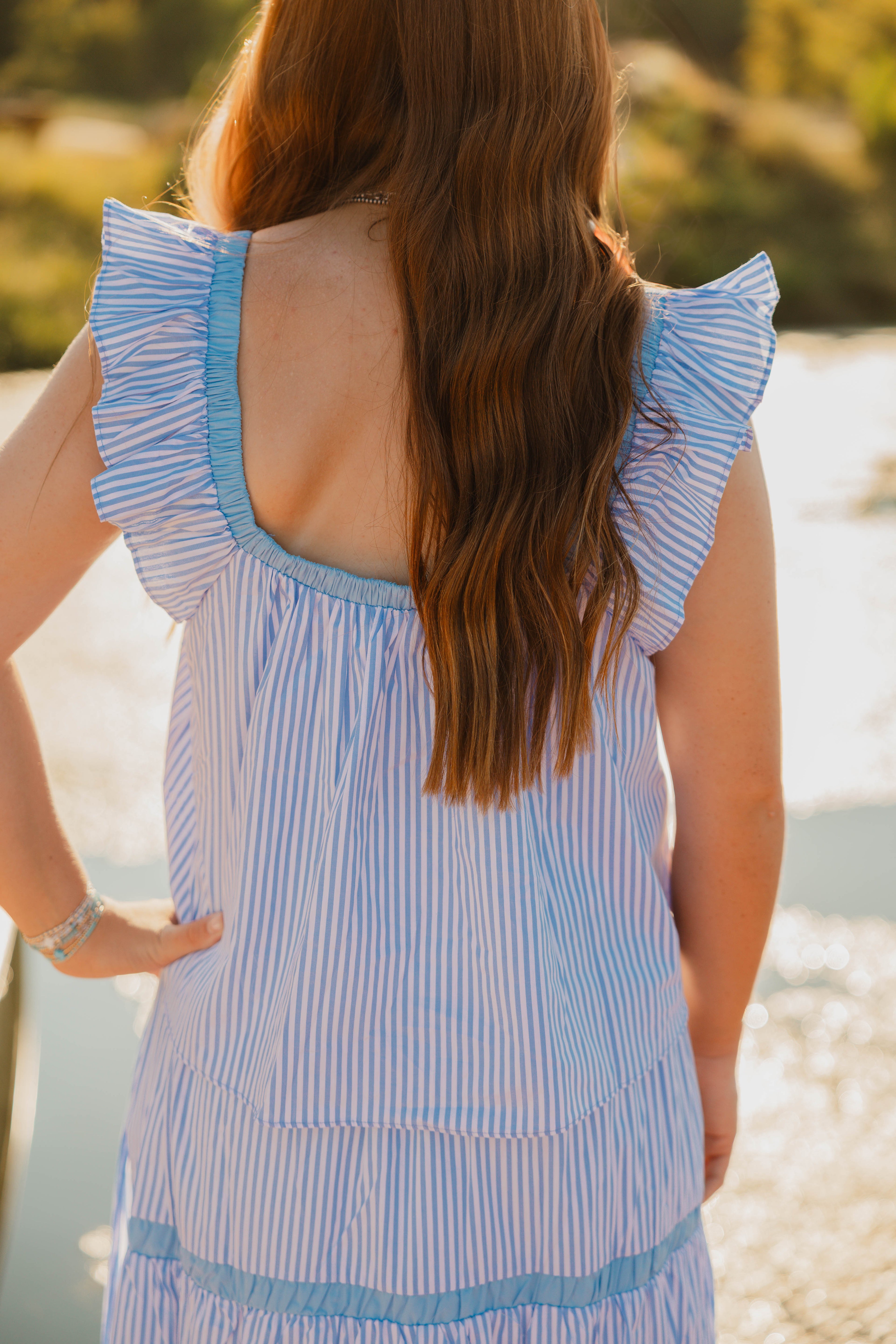high above water tank