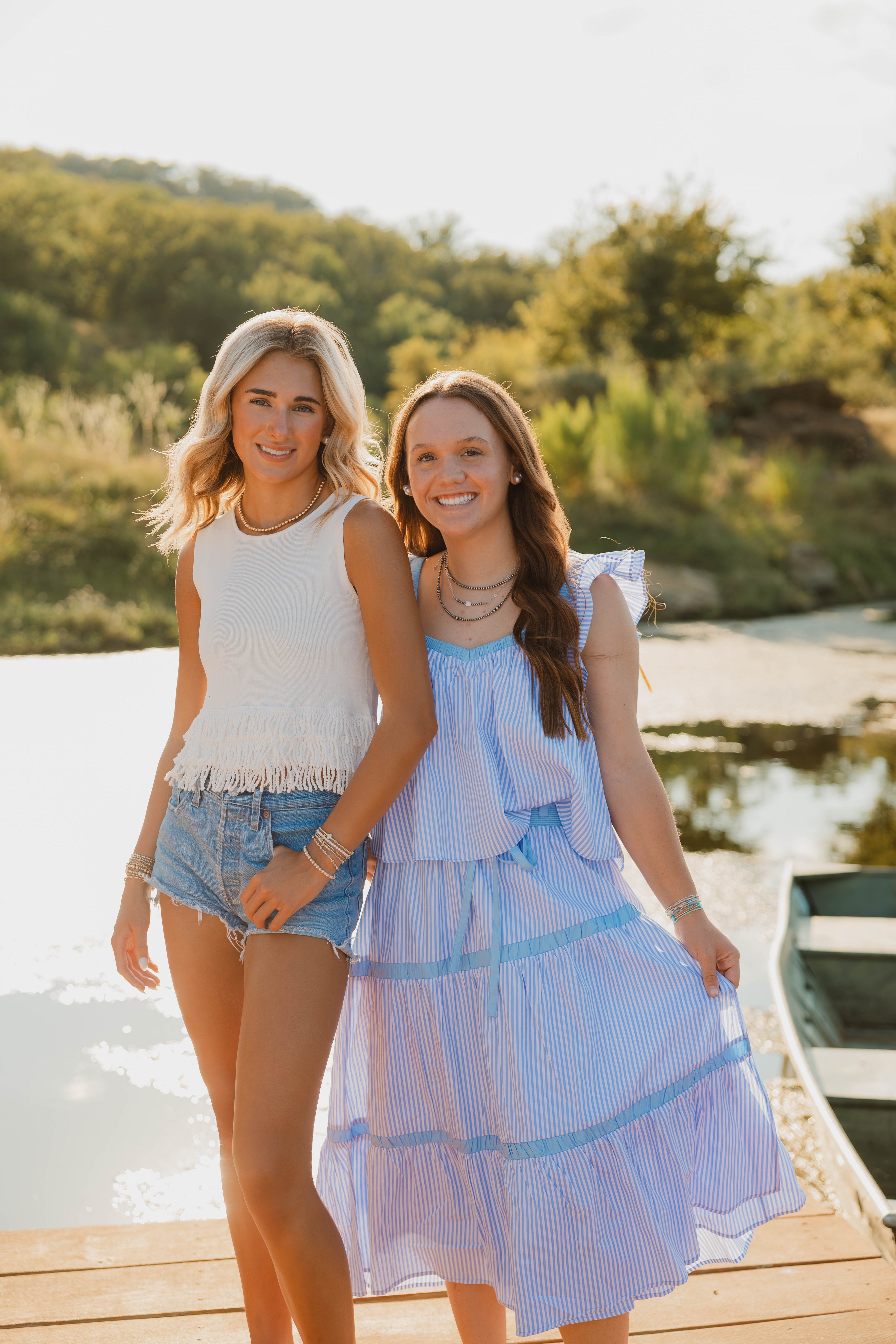 high above water midi skirt