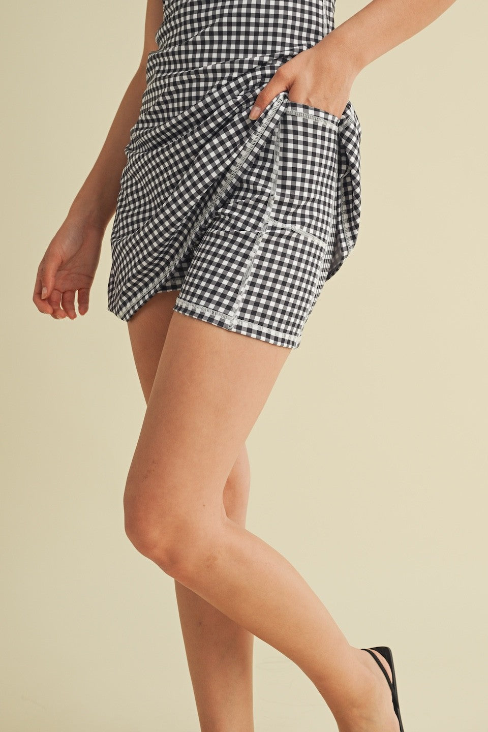 sweetheart gingham dress