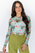 all around cowboy mesh top