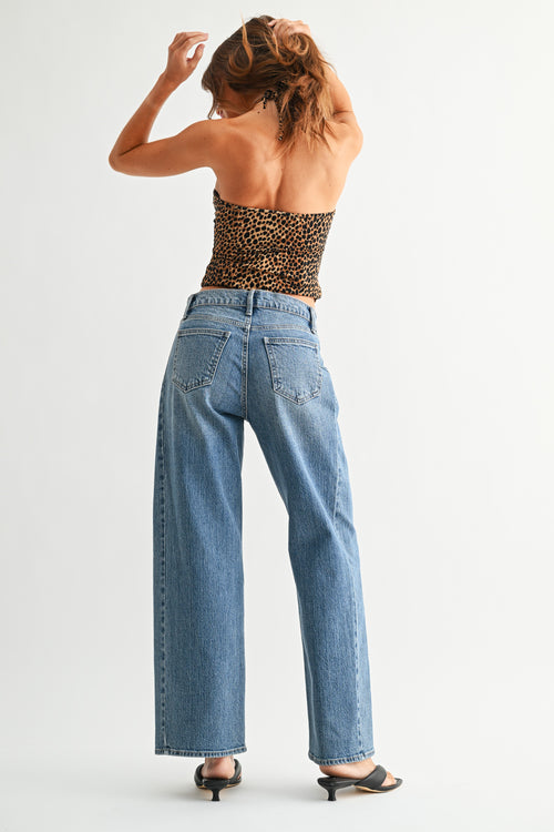 barrel twist jeans