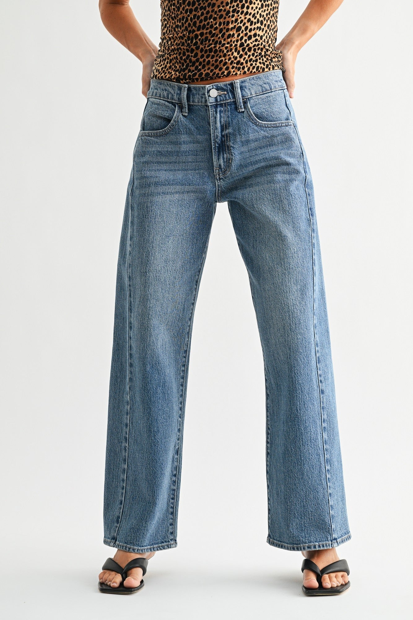 barrel twist jeans