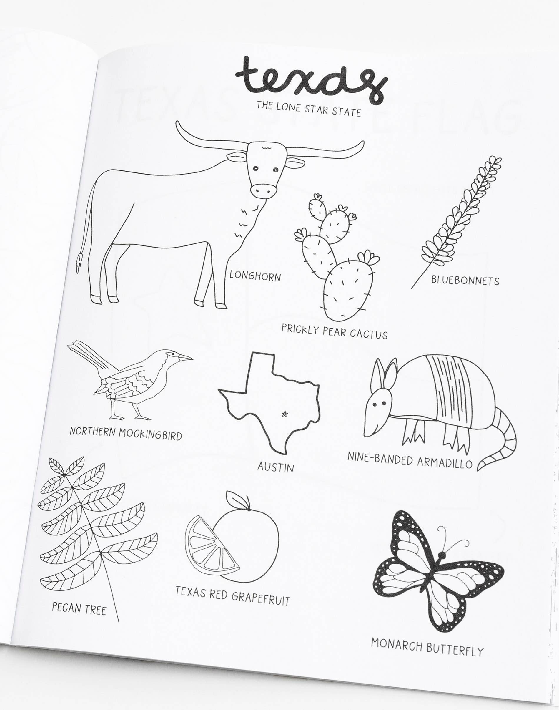 Texas Forever Western Coloring Book