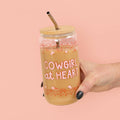 Cowgirl At Heart Western Glass Can
