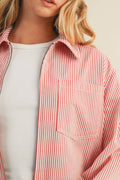 PATCH POCKET ZIP-UP JACKET