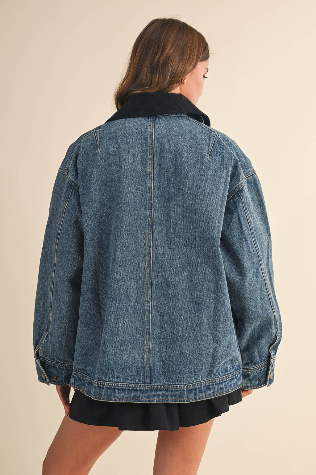 oversized denim jacket