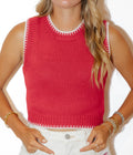 THE CRAB KNITTED SWEATER VEST