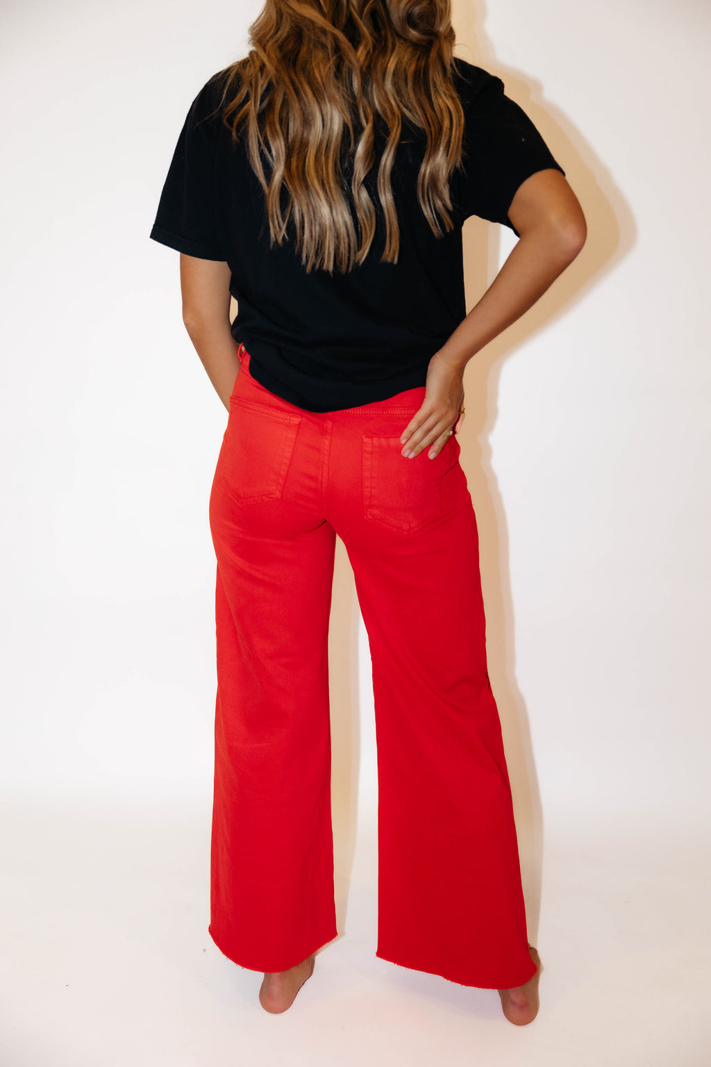 RED CAROLINE JEANS