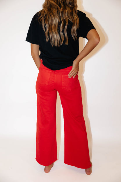 RED CAROLINE JEANS