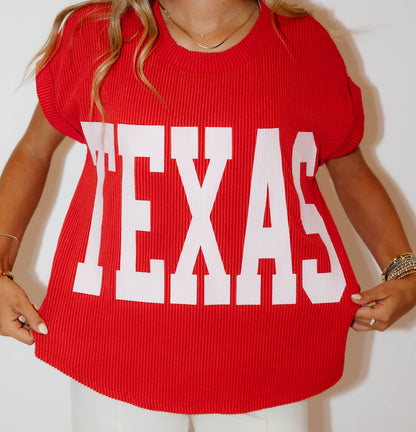 TEXAS KNITTED TEE