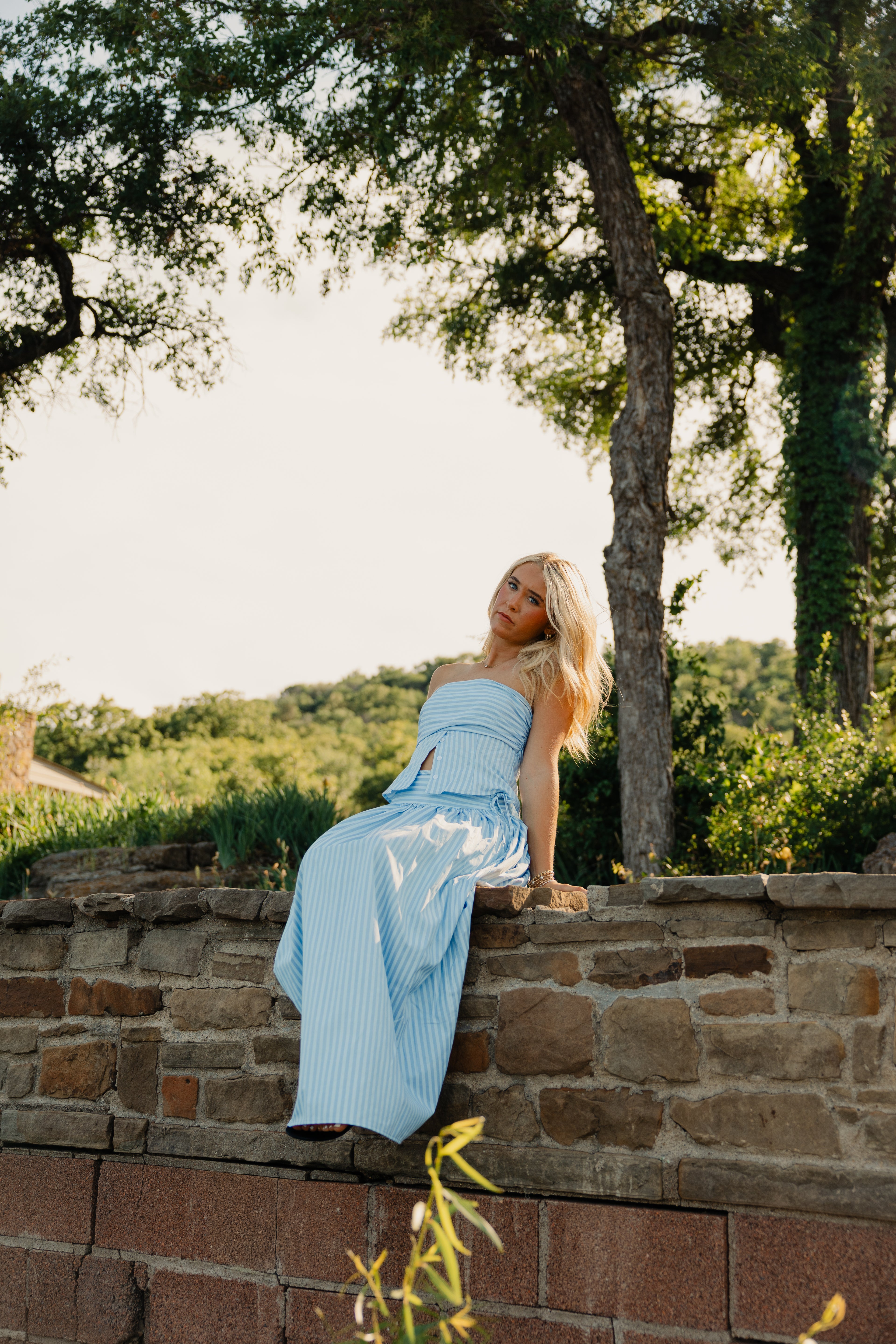 wave maxi skirt