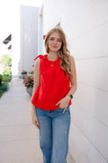 red tie tank