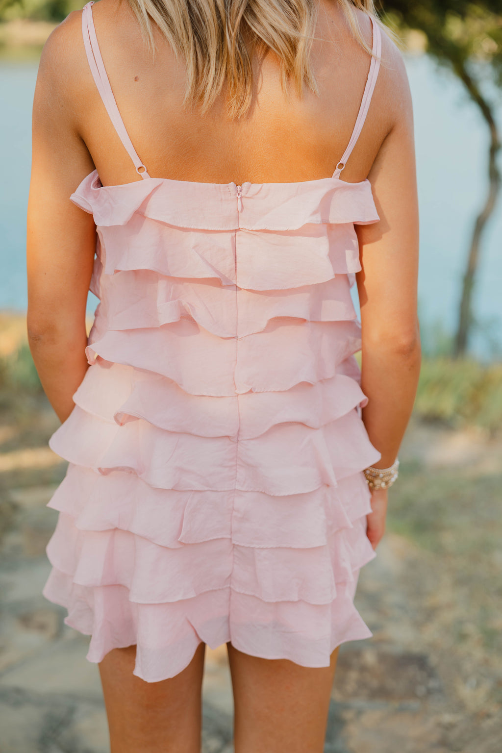 pink tide dress