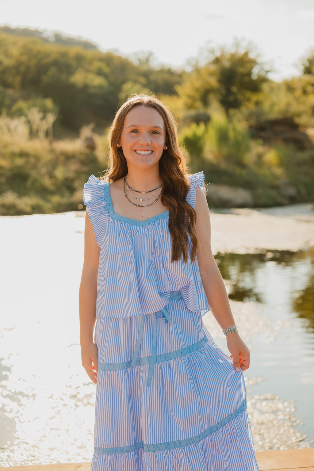 high above water tank