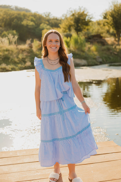 high above water midi skirt