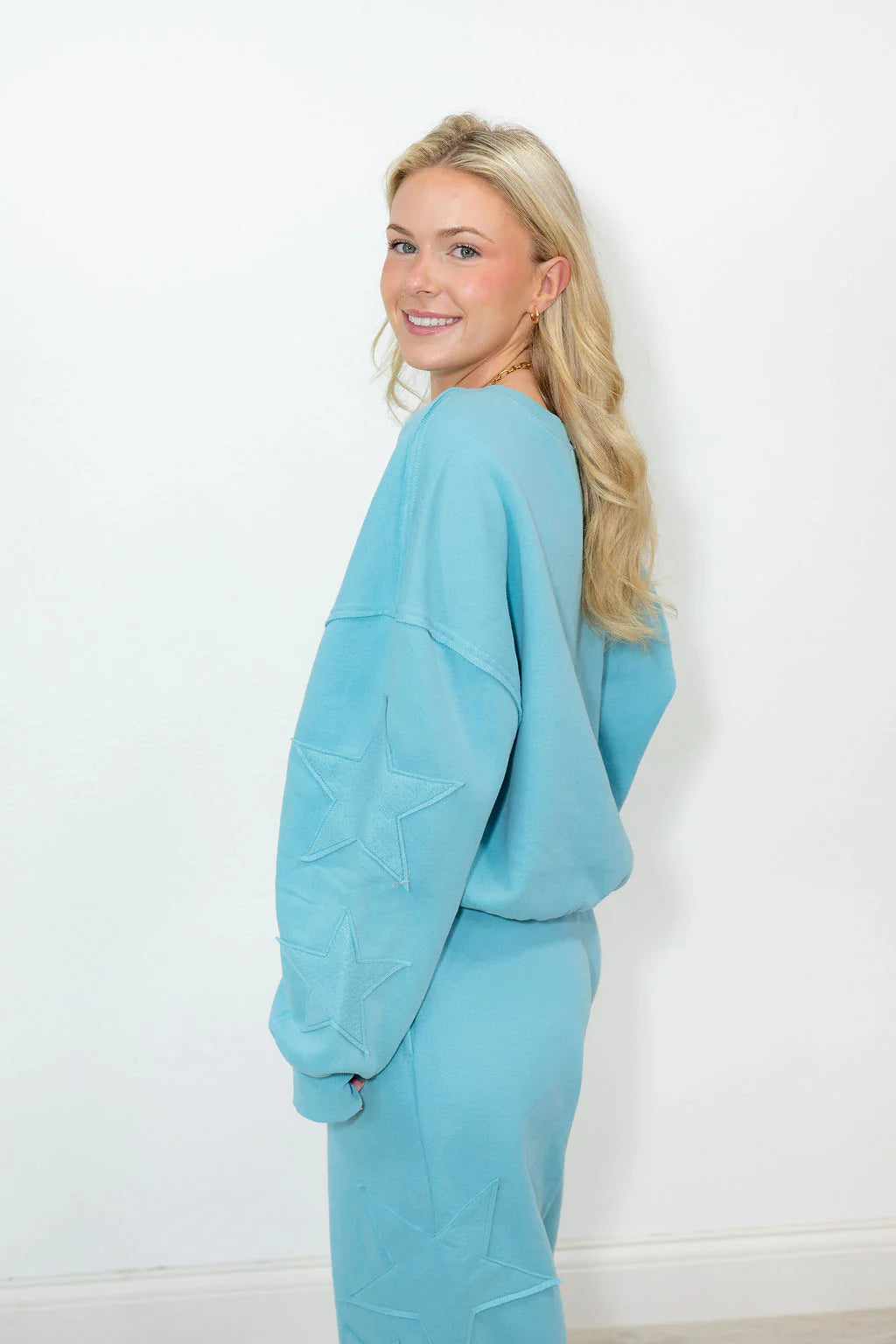 cozy starstruck cropped crew